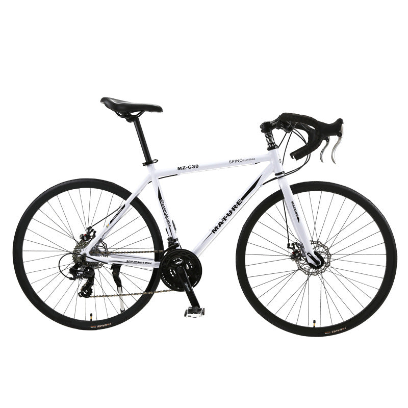 Aluminium Alliage Road Bike 21 Speed Bend mettre double disque frein