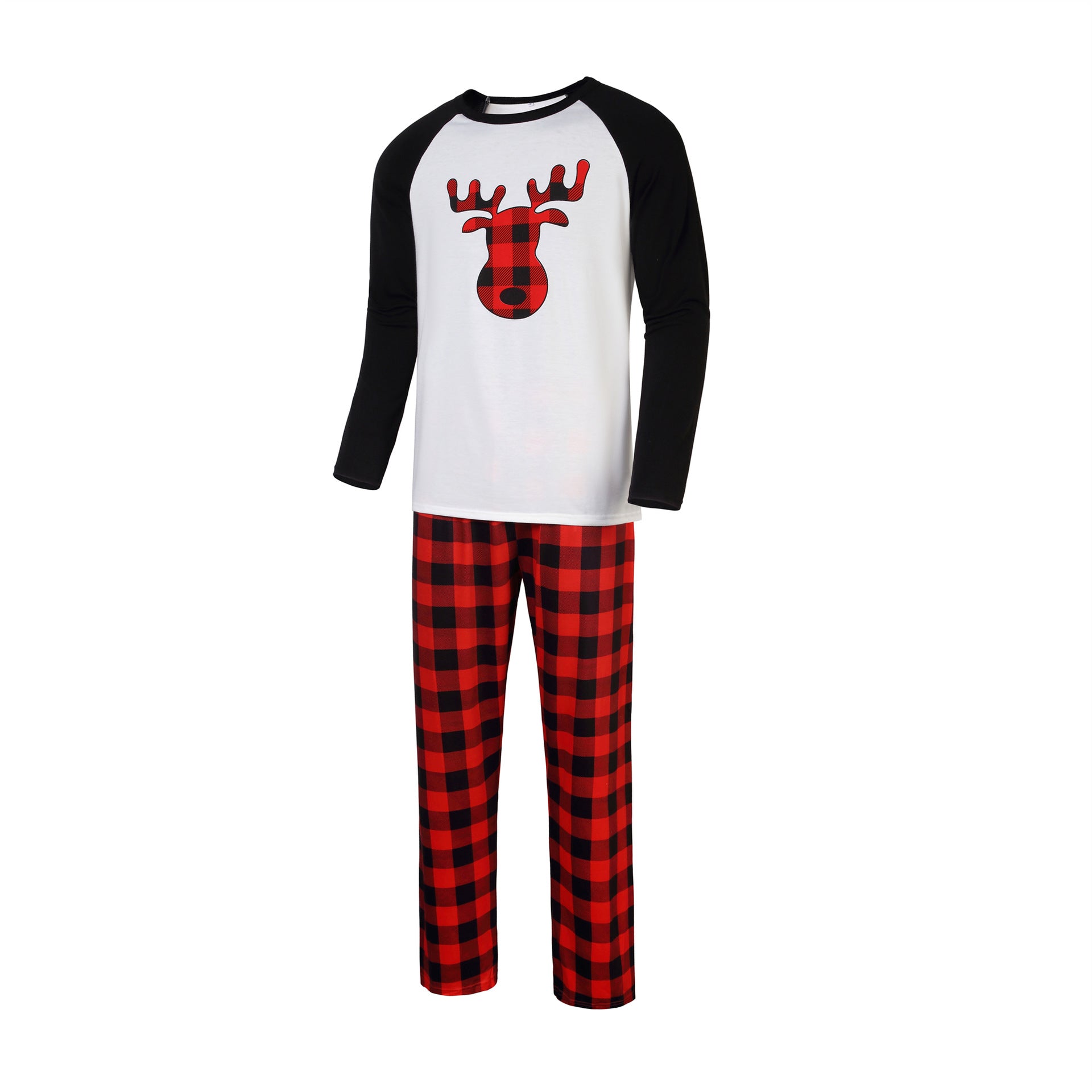 Cartoon Elk Imprimer Accueil Vêtements Pajamas Parent-enfant Porter