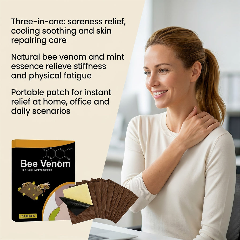 Patches de soins du corps des abeilles Patches de massage confortables