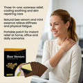 Patches de soins du corps des abeilles Patches de massage confortables