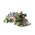 Resin Bridge Arch Bridge Black Red Bridge Fish Tank Landscaping Décoration Bridge Aquarium