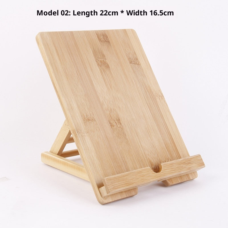 Support de téléphone de bureau Bamboo Tablet Angle réglable