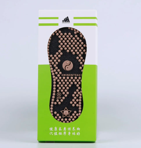 Chaussettes de massage en coton peigné