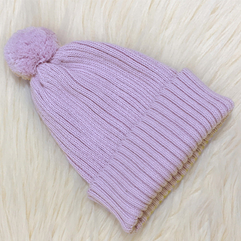 Bébé Chapeau tricoté Broderie Personnalisation