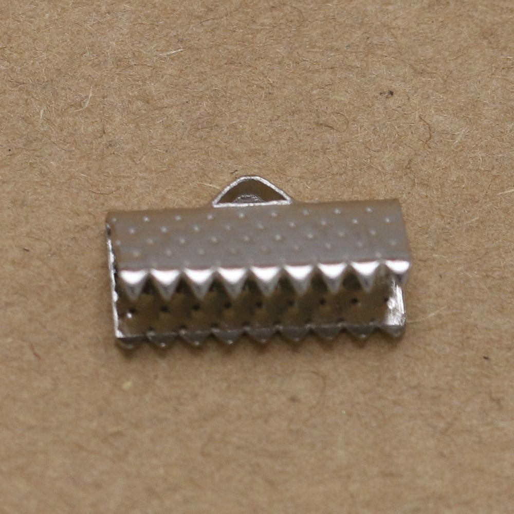 Clip de fil plat en cuir boucle de cordon