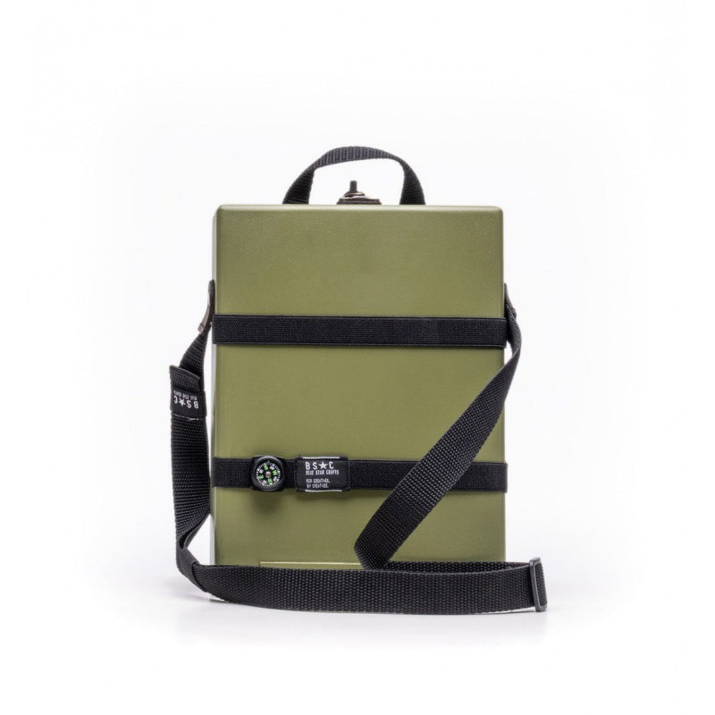 Porte-documents en bois Messenger