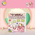 Cartoon créatif de poche Cat coloriage Notebook