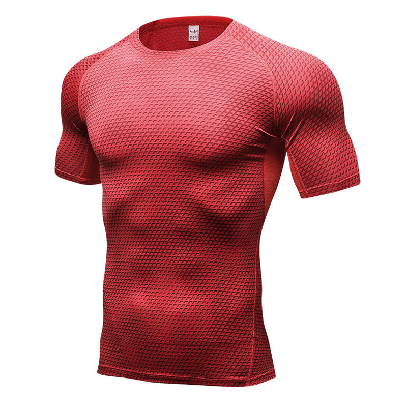 Vêtements de séchage rapide à manches courtes pour hommes Impression 3D