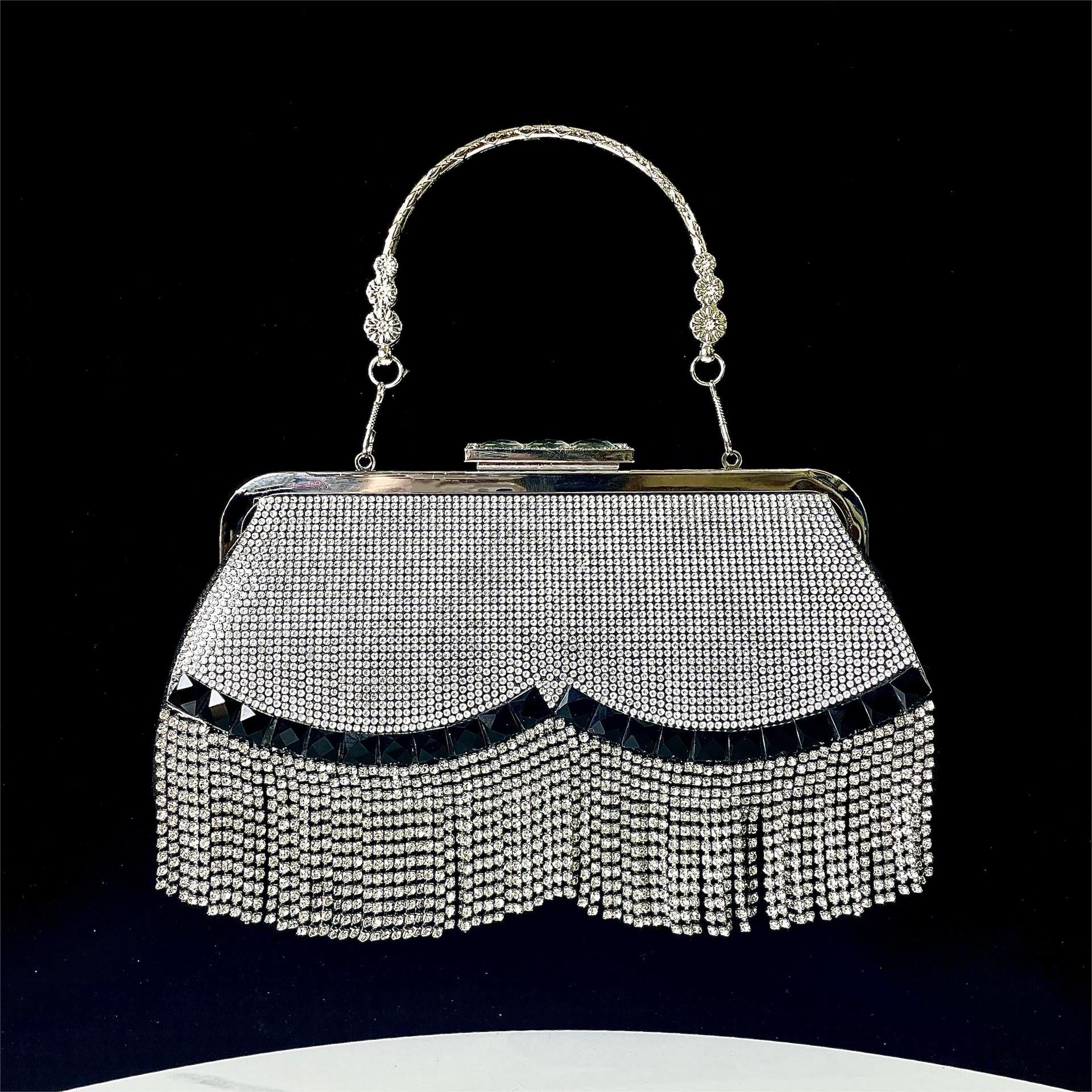 Tassel KTV Princess Dinner Robe Sac de banquet à bandoulière