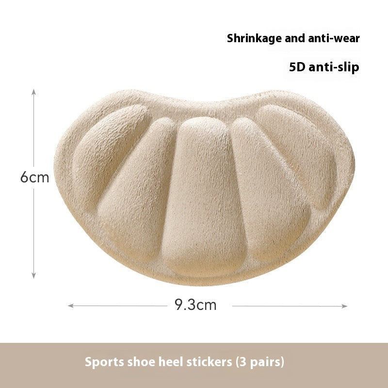 Stickers Talon Antidérapant Artefact Anti-blister Stickers Talon Sterne Sterne Talon Coussin Femme Semelle demi-sole