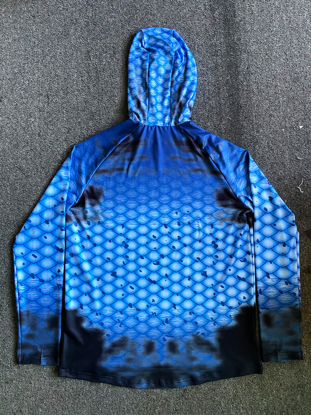Pêche Hoodie UPF 50 anti UV voile chemise Surf couverture visage cou été hommes manches longues