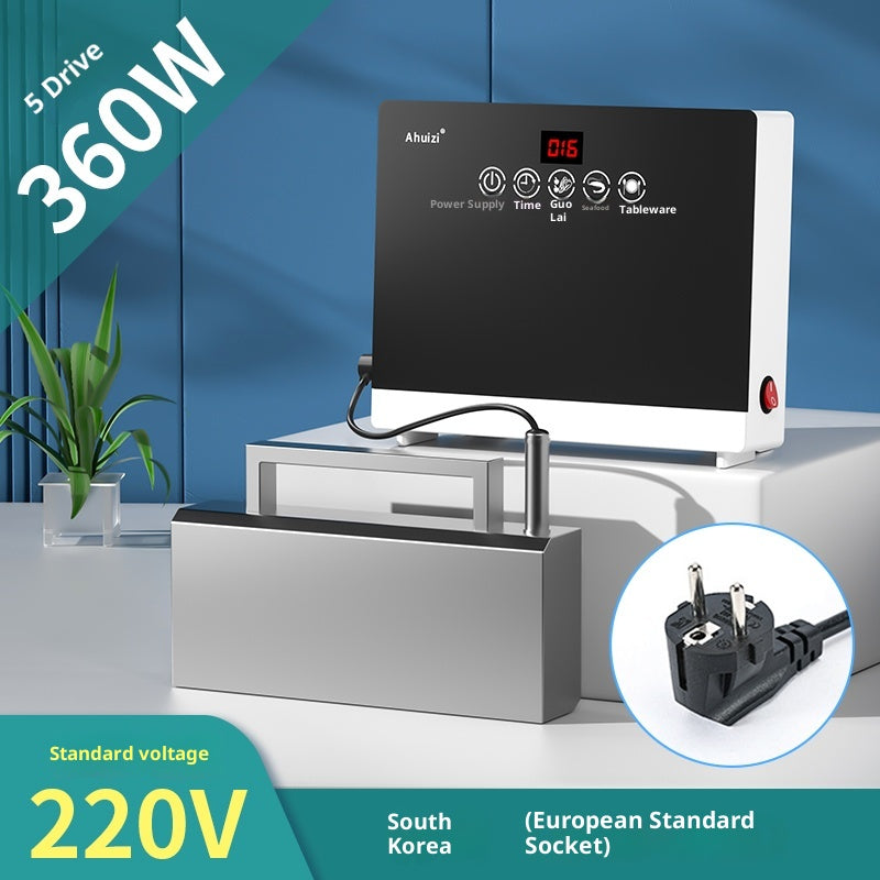 Lave-vaisselle automatique pour usage domestique Modèle de comptoir compact avec technologie ultrasonique