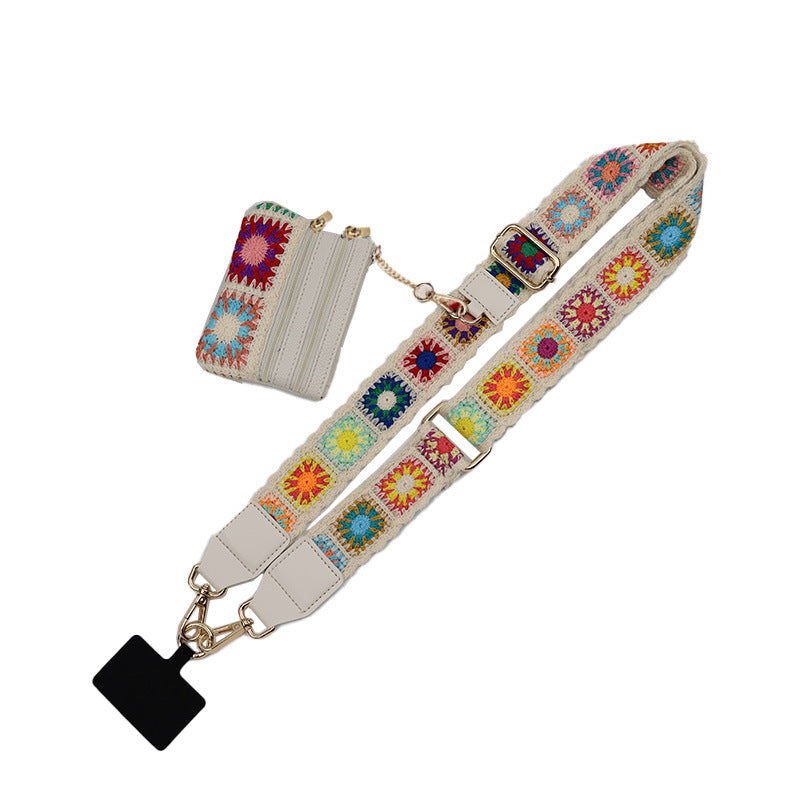 Portefeuille de ceinture de téléphone mobile avec poche de poche zippée Bracelet de téléphone mobile réglable
