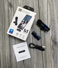 Clip de collier Microphone d'enregistrement vidéo extérieur Microphone sans fil