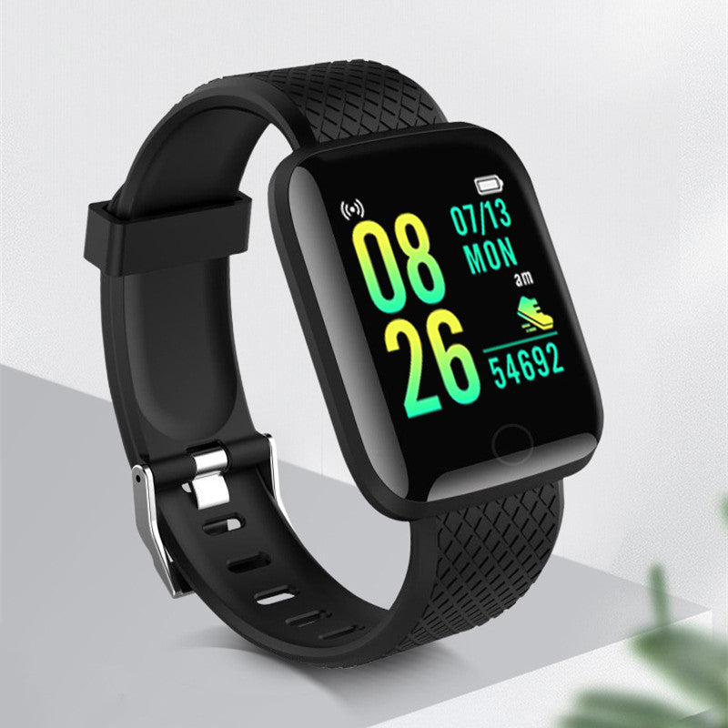 Couleur Écran Bracelet Sport Étape Compte Bluetooth Rappel Fréquence cardiaque Pression artérielle