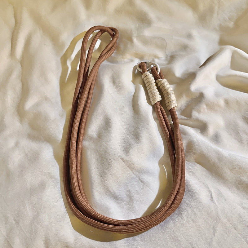 Bracelet d'épaules à haltère à haltère tissé de style simple