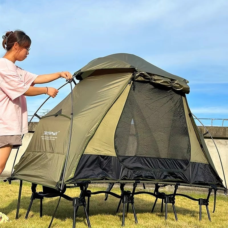 Tente de camping portable simple personne