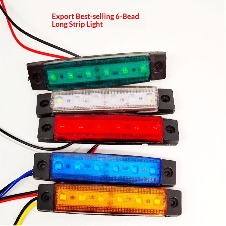 Signal de virage latéral du camion 6-LED