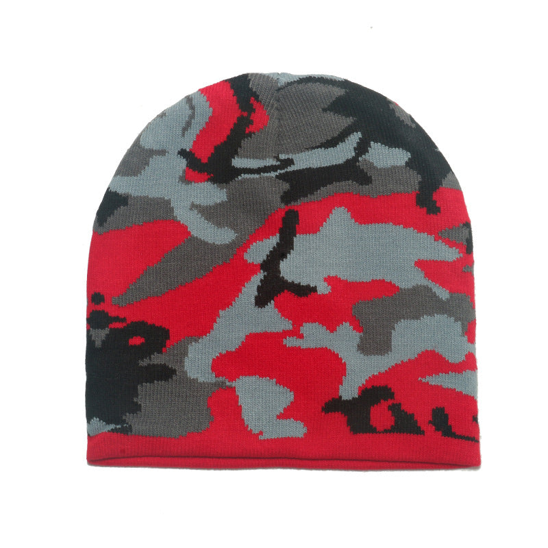 Bonnet Jacquard Camouflage pour hommes
