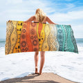 Serviette imprimée Seaside Vacation Beach Serviette de bain