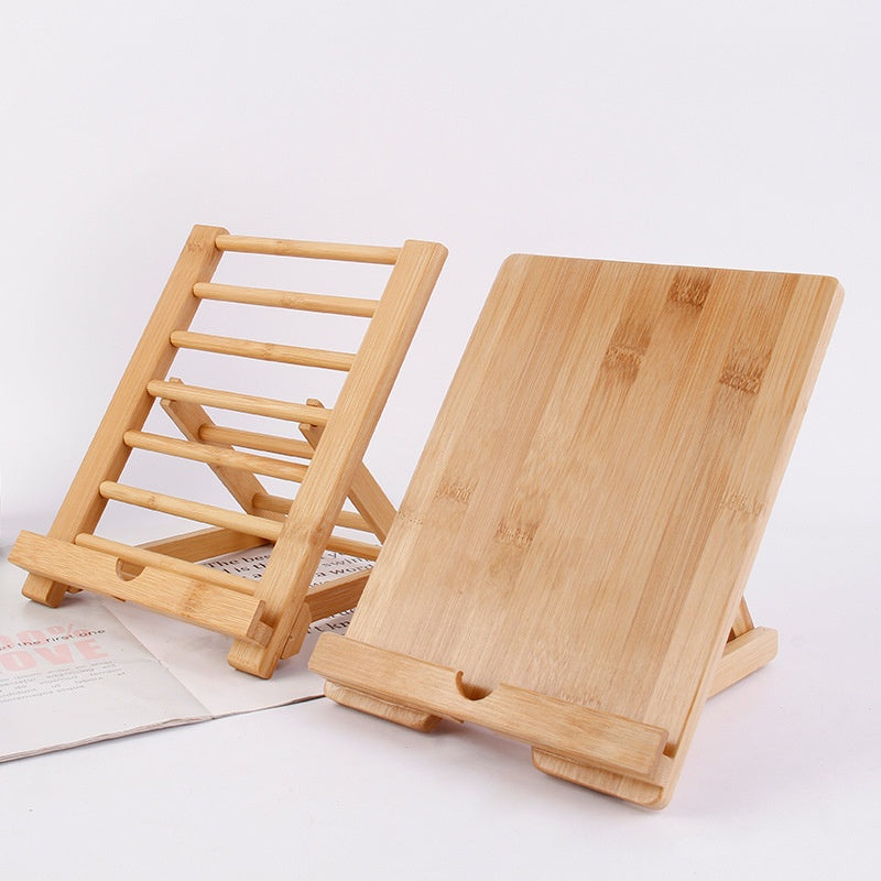 Support de téléphone de bureau Bamboo Tablet Angle réglable