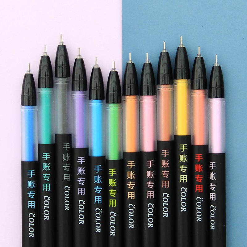 Jeu de stylo couleur Gel couleur