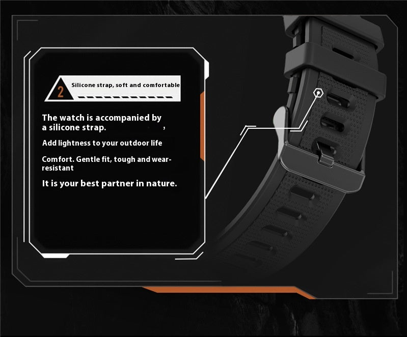 Calendrier des prévisions météorologiques pour les sports Timer Tri-proof Sports Watch