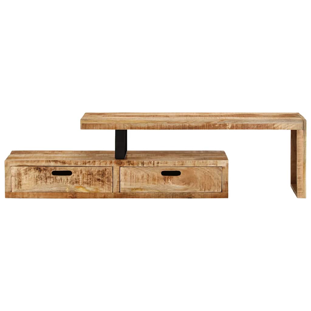 Support TV (118–200) x Support TV en bois de mango massif