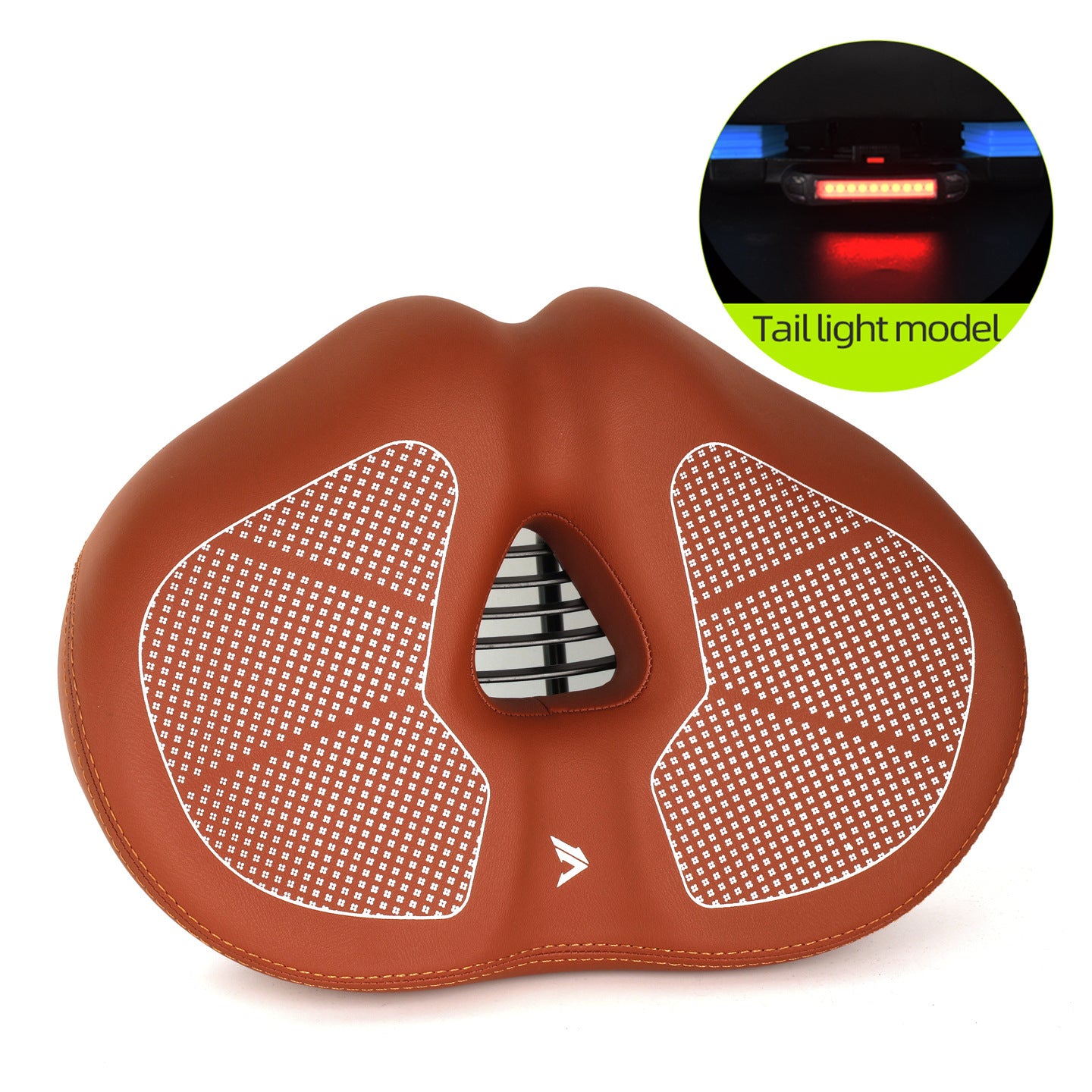 Vélo de montagne en forme de 412 pliant siège de vélo coussin épais étanche Scooter Saddle