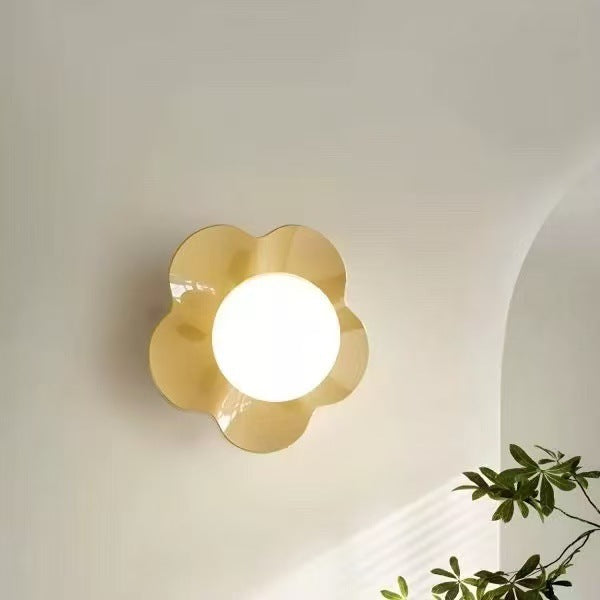 Sconce murale en cuivre simple pour couloirs et corridors