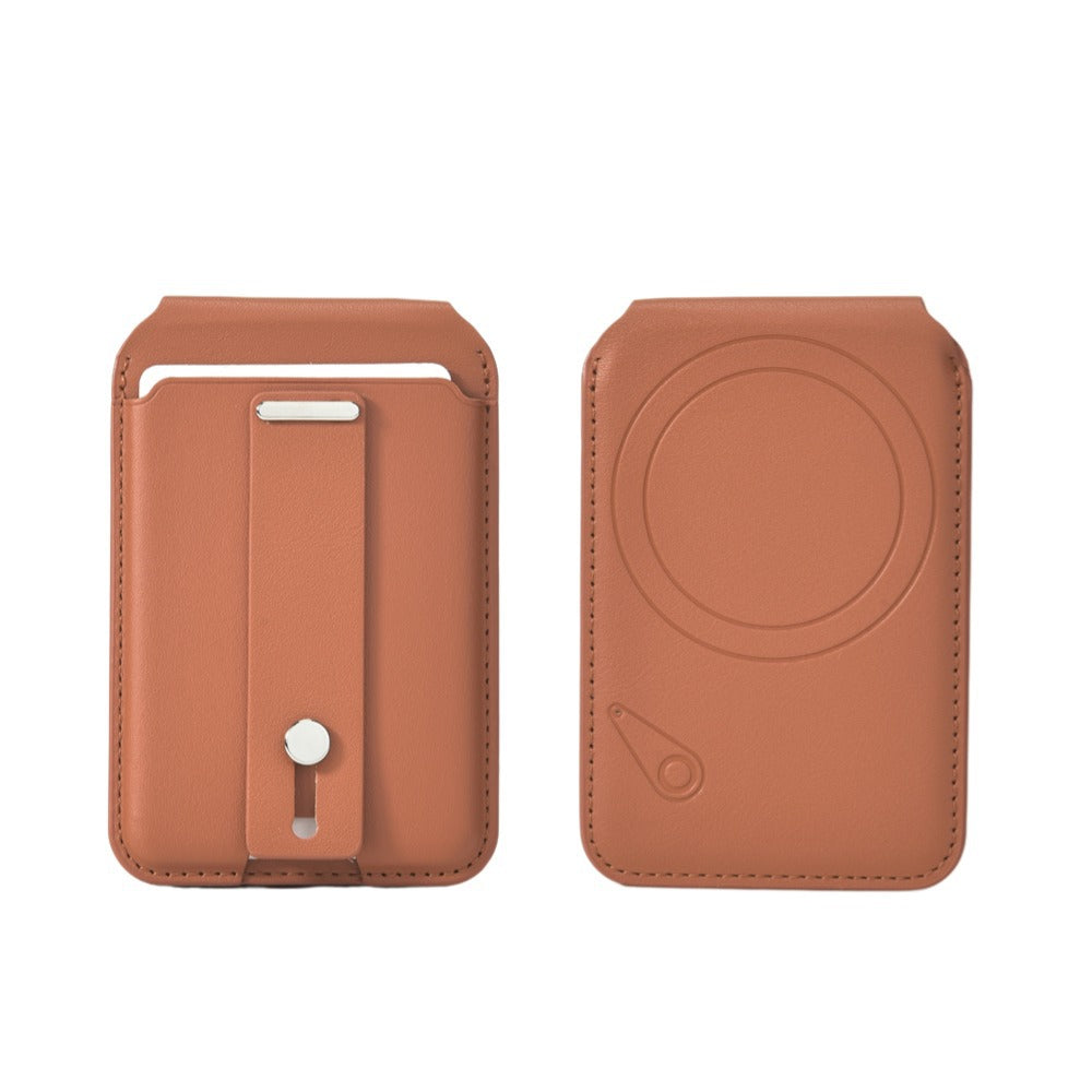 Phone case with a location chip to prevent card theft and loss