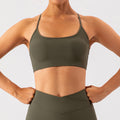 Soutien-gorge d'entraînement Couverture Supernuméraire de Yoga du sein pour les femmes
