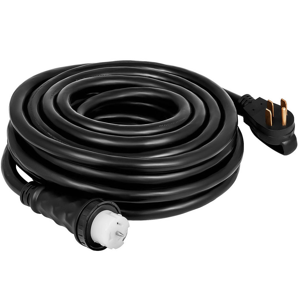 VEVOR 50Ft 50 Amp générateur d'extension câble STW générateur câble 125V 250V générateur de puissance Co