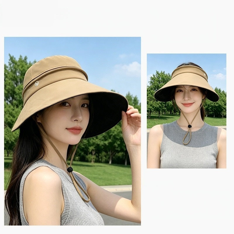 Chapeau de protection du soleil de vinyle d'été