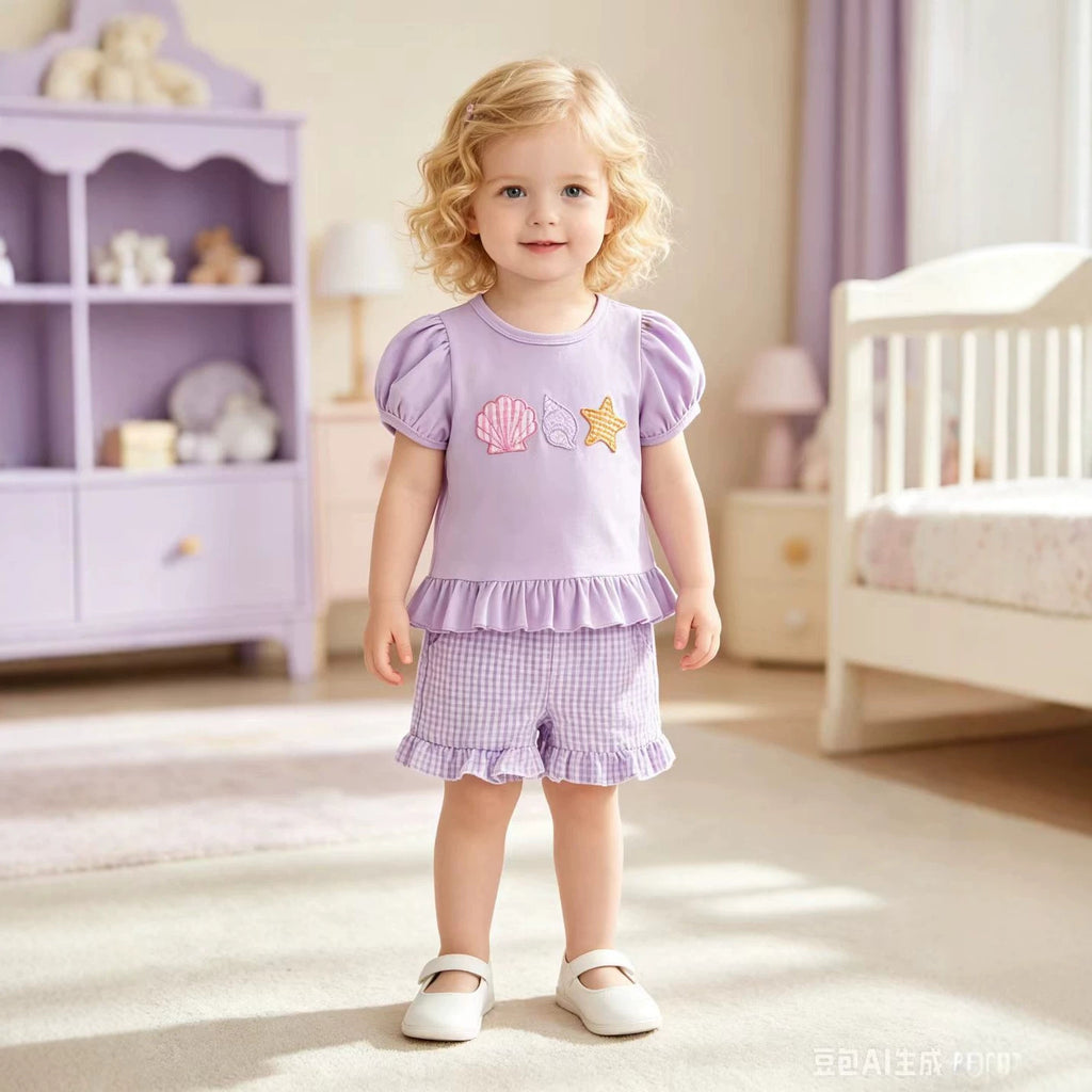 Jeu de shorts à deux mailles en tissu élastiqué plaqué