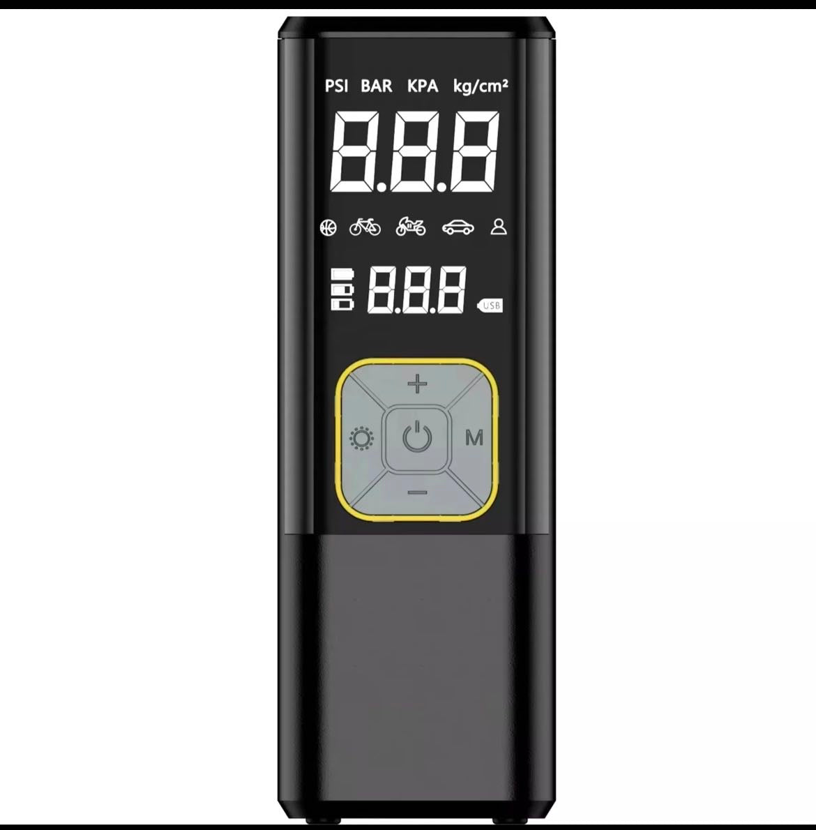 Gonflateur de pneus électriques portatif
