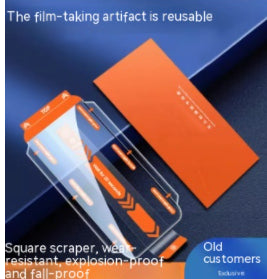 Type de cabine sans poussière avec film trempé