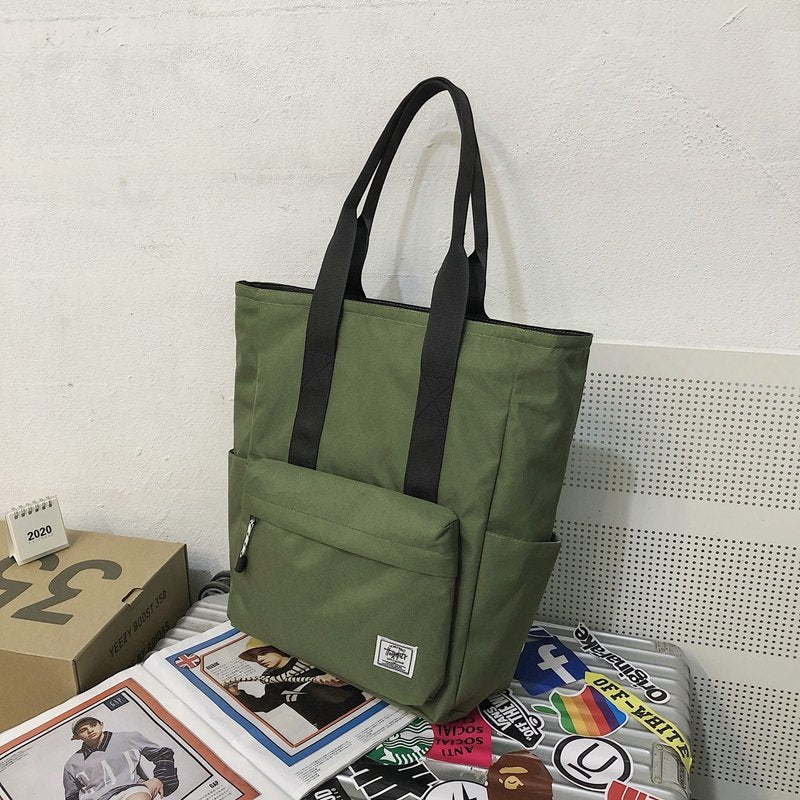 Sac à main pour hommes Sac à bandoulière simple et de grande capacité