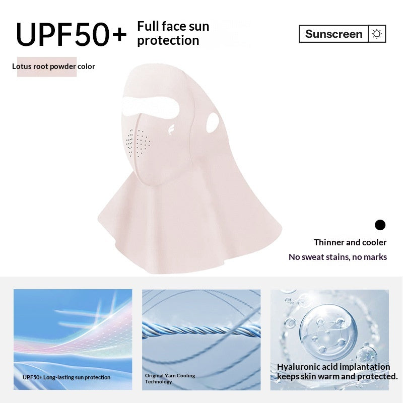 Masque de protection solaire pour femmes