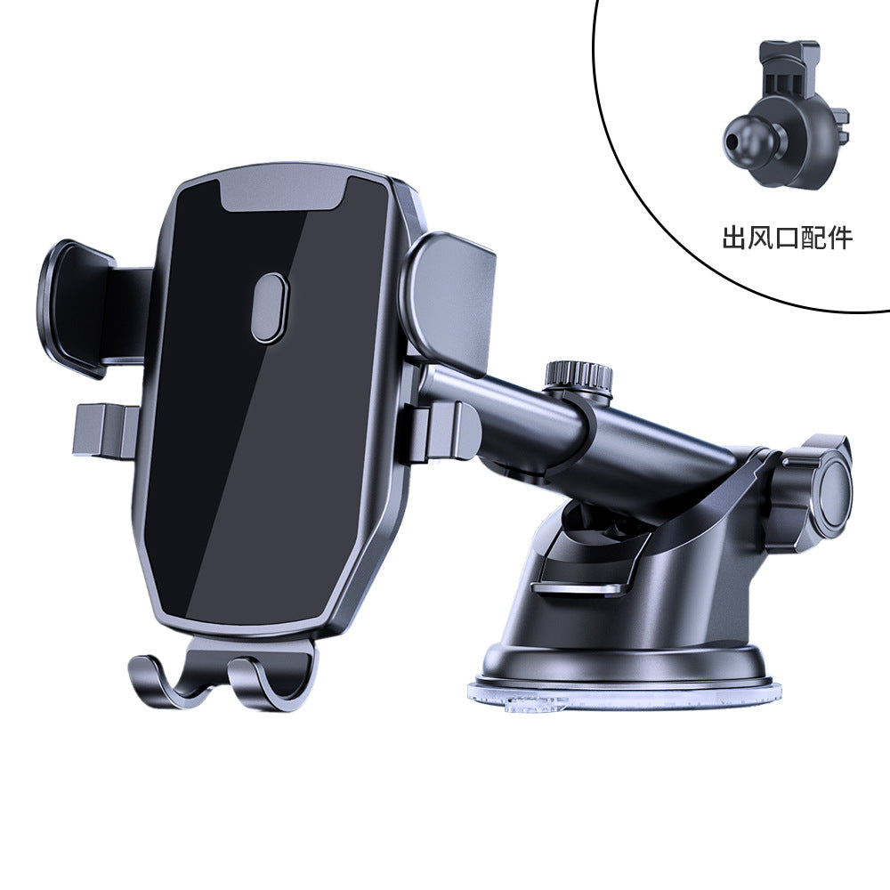 Silicone Suction-Cup Téléphone de voiture et GPS Mount