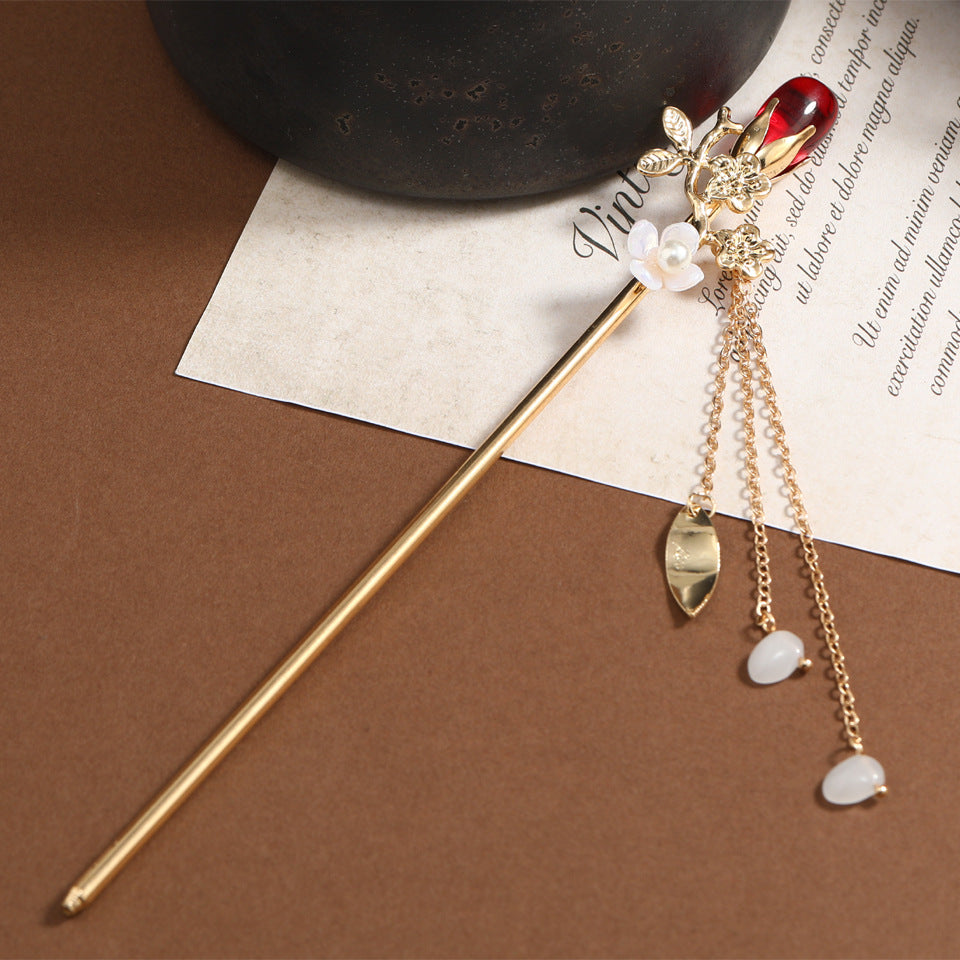 Handmade retro hair stick