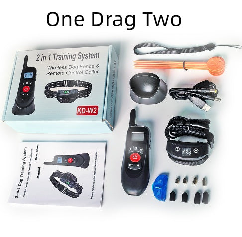 Electronic Fence 2-en-1 Remote Dog Trainer avec son et vibration