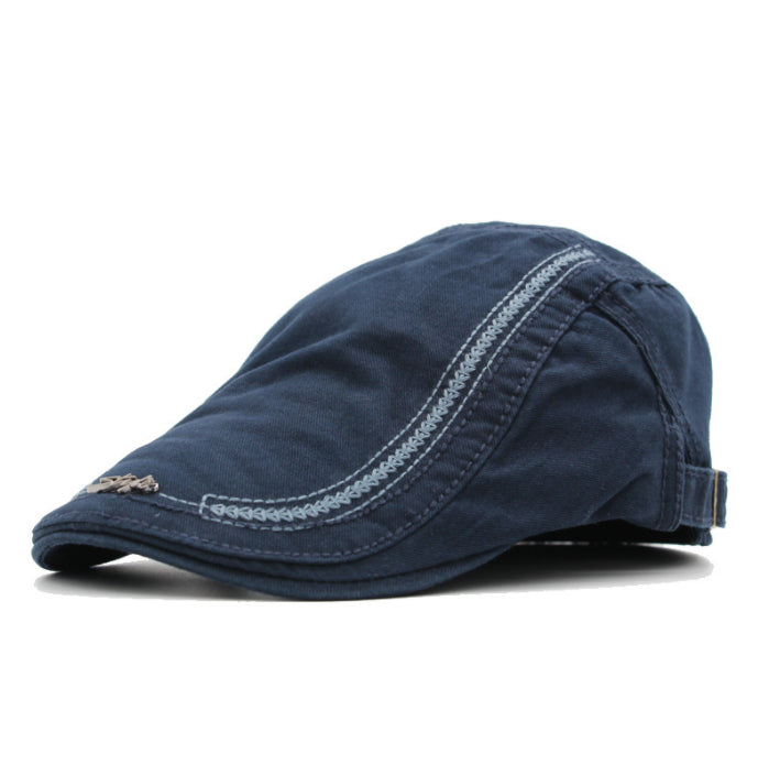 Protection solaire d'automne et d'hiver pour hommes Poof Peaked Cap