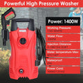 Lave-linge électrique haute pression 3000PSI Max 2.6GPM Nettoyant de pression puissant de lave-linge avec
