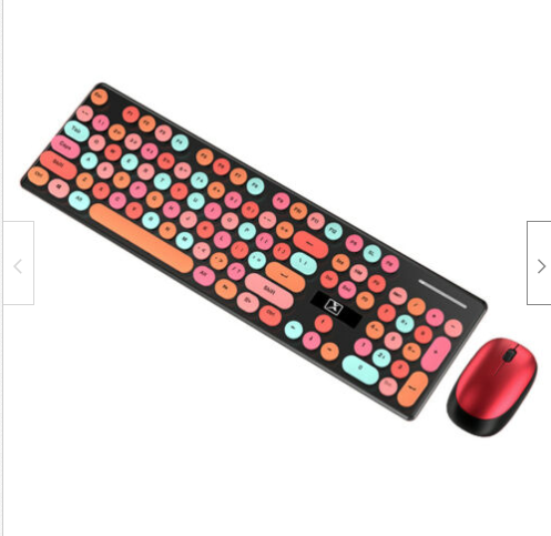 Clavier et jeu de souris sans fil pour manipulateur punk
