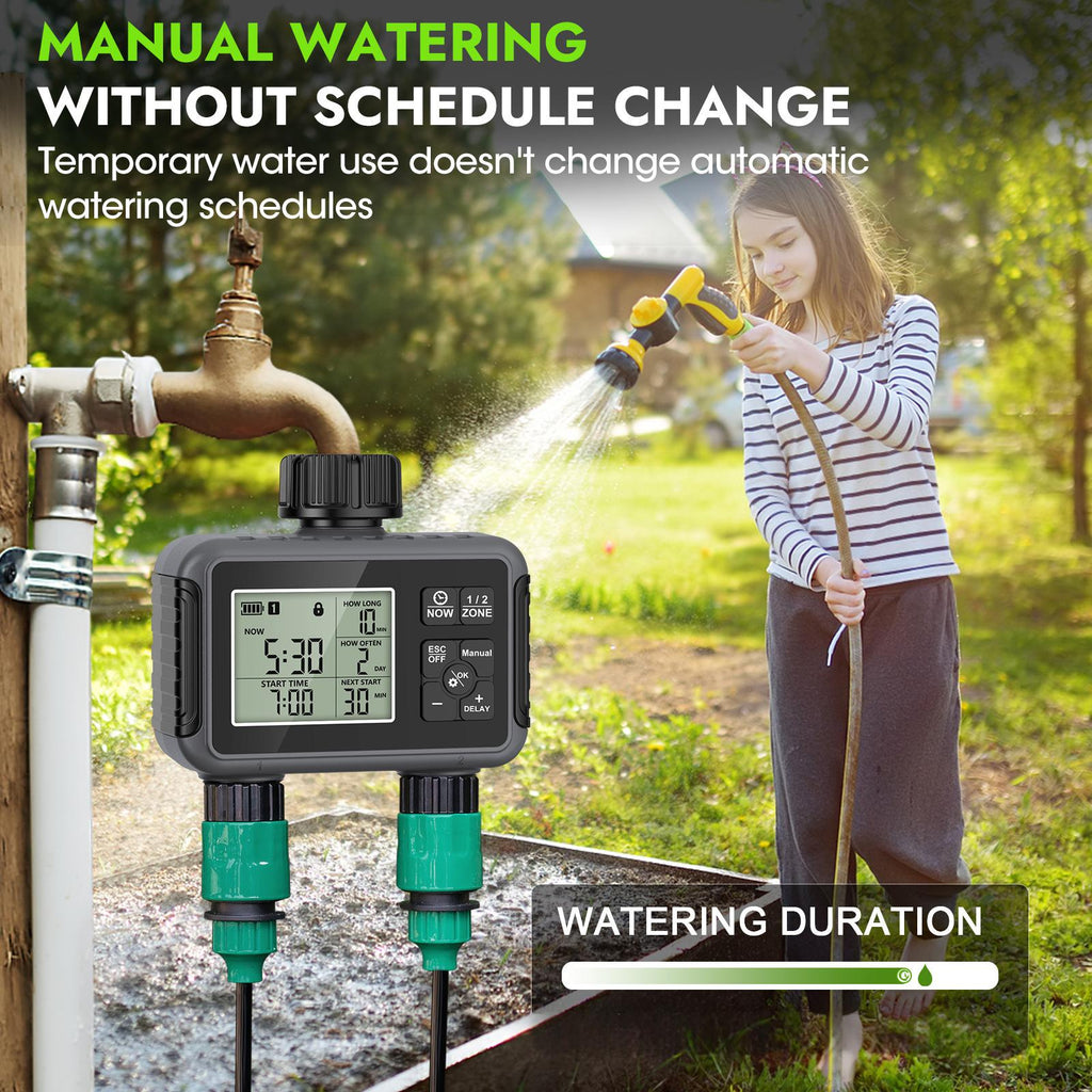 Contrôleur d'irrigation intelligent pour les cours d'eau extérieures