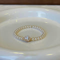 Bracelet de perles Swarovski pour petits cubes de sucre étincelants
