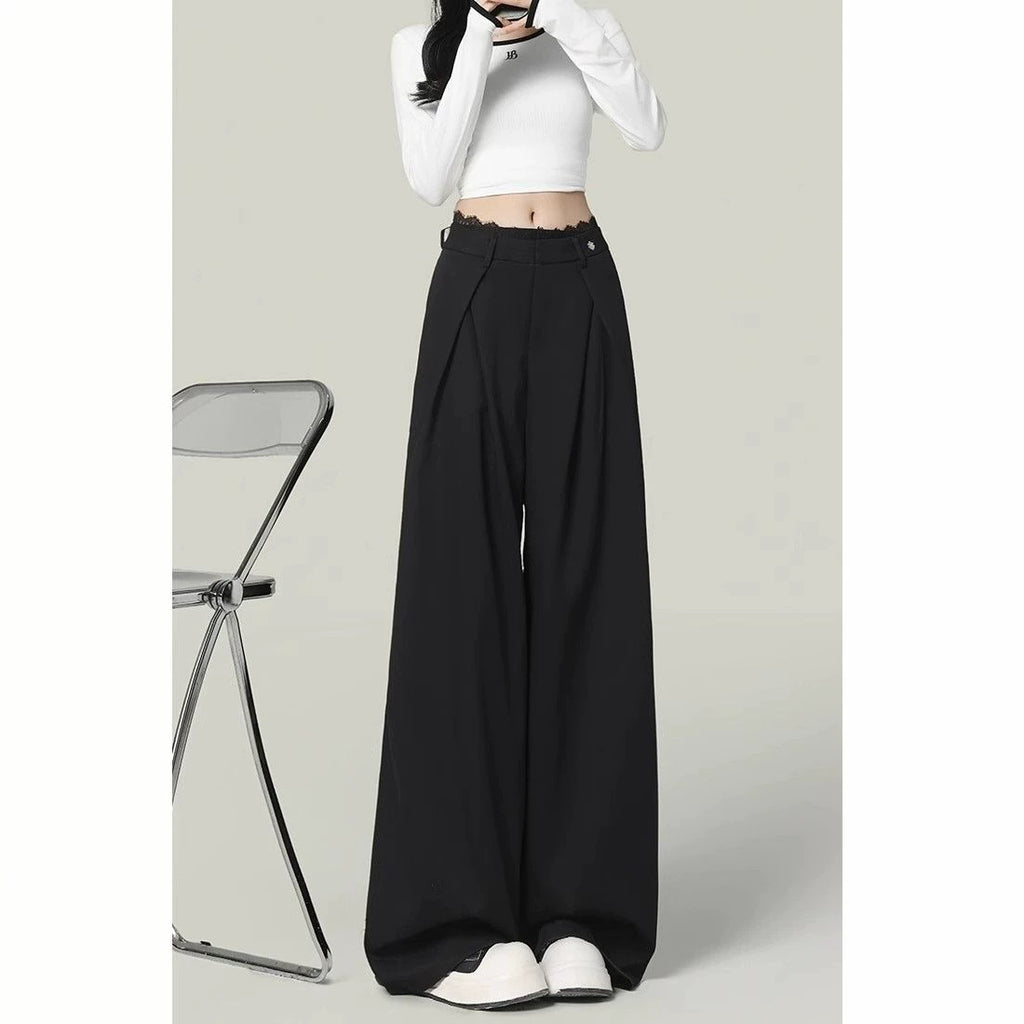 Pantalon perdu et élégant