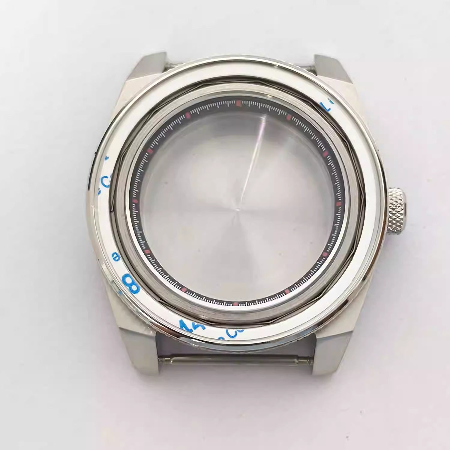 43mm 316 en acier inoxydable Lunette en aluminium