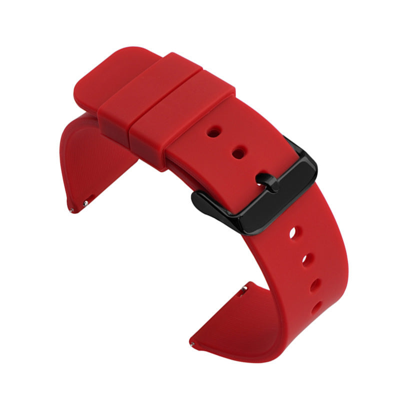 Bracelet de montre intelligent étanche en silicone multicolore